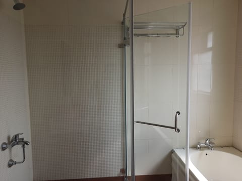 Combined shower/tub