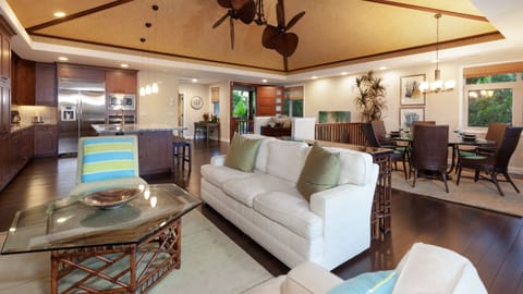 Enjoy quality time in the open concept living and dining area