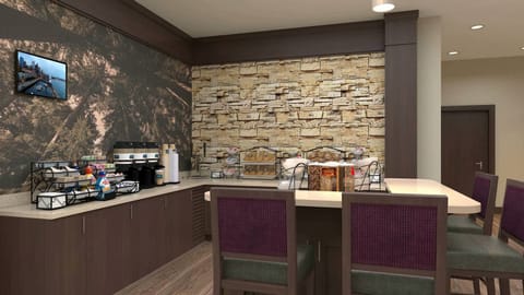 Enjoy a complimentary breakfast.