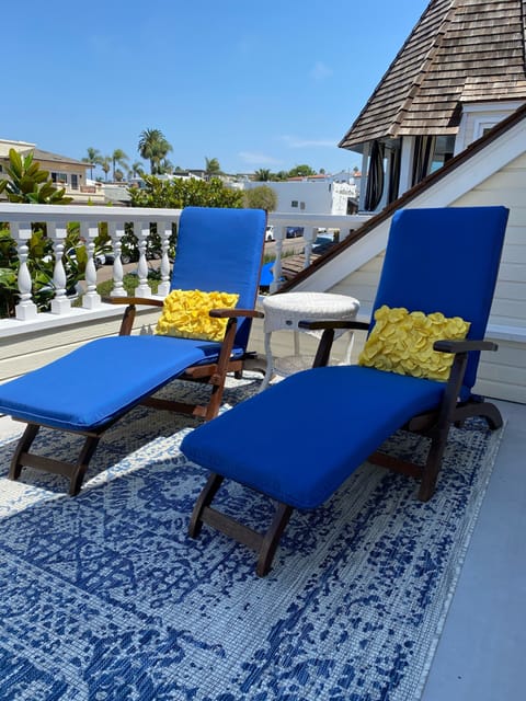 Upstairs Master Suite Balcony with Sunset Ocean Views!