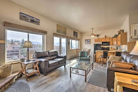 Silverthorne Vacation Rental | 2BR | 2BA | 823 Sq Ft | Stairs Only Access