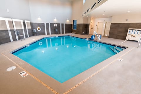 Go for a swim in the indoor pool.
