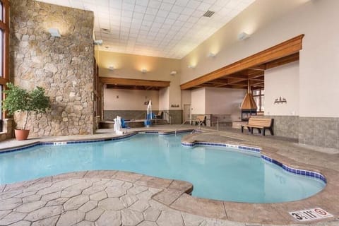 Indoor pool, outdoor pool