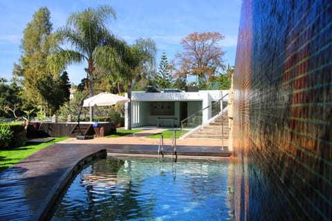 Indoor pool, outdoor pool