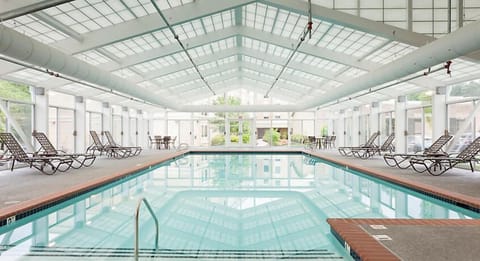 Indoor pool, a heated pool