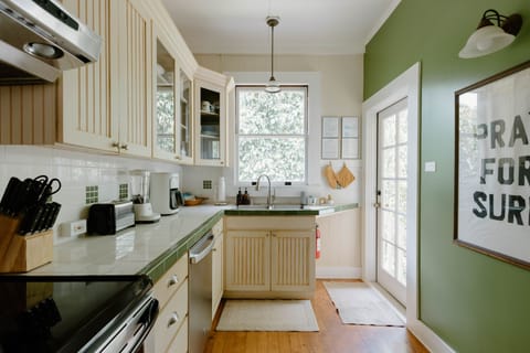 New appliances make for an easy going experience in the kitchen.