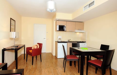 Reconnect with loved ones over a meal at the dining table.