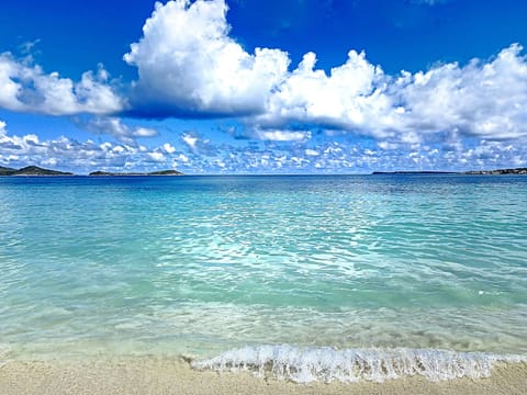 Beach nearby, beach towels