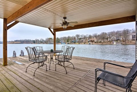 Enjoy lakefront living at this restful vacation rental.
