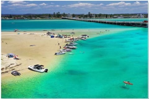 Beach nearby, sun loungers