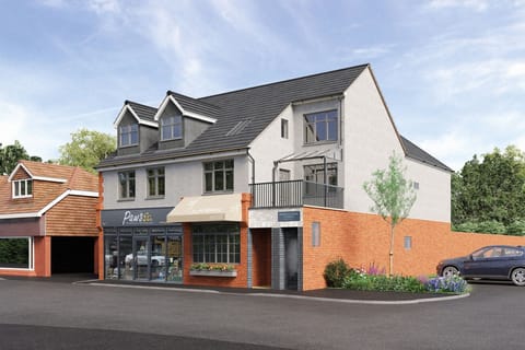 Exterior of building