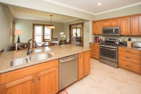 Kitchen, looking into Dining Room
