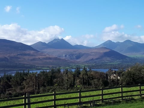 5 minute drive to this fantastic view from Aghadoe Heights.
