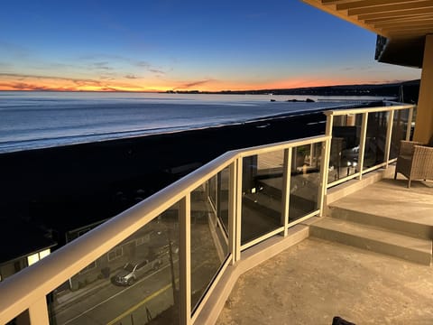 Breathtaking sunset views on the new deck!