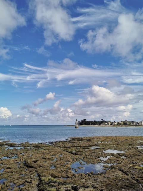 Beach nearby, sun loungers