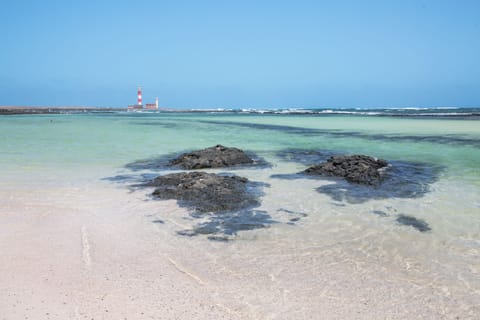 On the beach