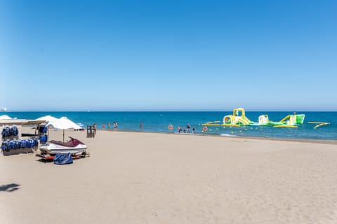 On the beach