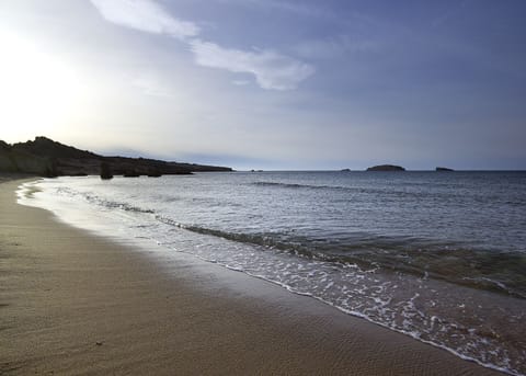 On the beach