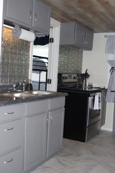 Newly remodeled kitchen