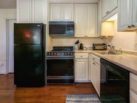 Kitchen on Lower Level w/ Deck Access