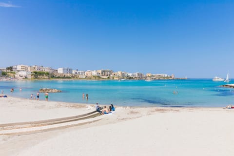 On the beach