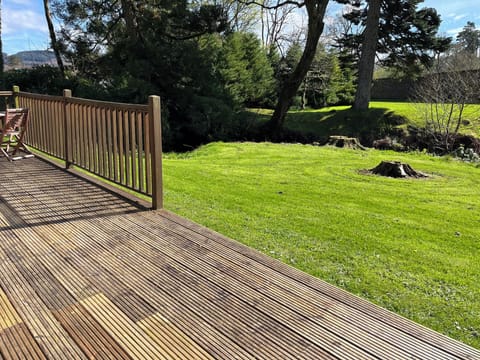 Decking in the sun 