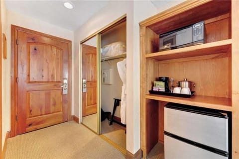 Fridge and microwave