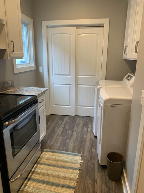 Butlers Pantry, extra refrigerator, stove and washer, and dryer