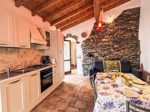 Interior Design, Furniture, Room, Chair, Wood Stain, Brick, Countertop, Tile, Kitchen & Dining Room Table, Cabinetry