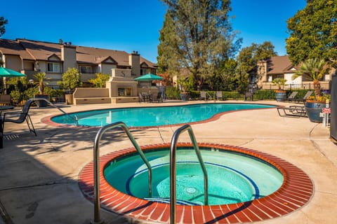 Indoor pool, outdoor pool