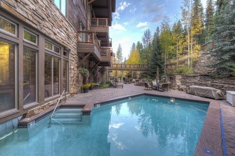 Indoor pool, a heated pool