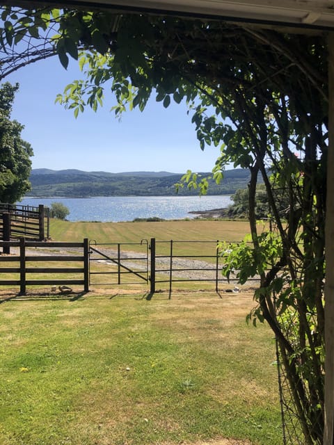 View from the front door and front garden