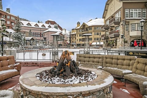Firepit St. James Place 4 Bedroom Condo at Beaver Creek