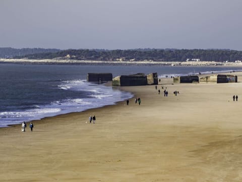 On the beach