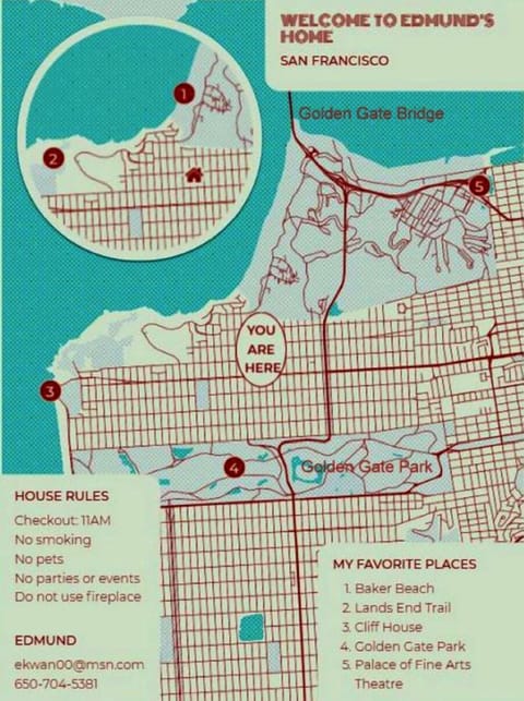 Close to all SF attractions
