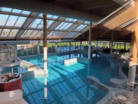 Indoor pool, outdoor pool