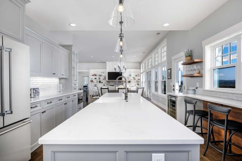 It is brand new construction and the home is immaculate. Amazing and large kitchen with first rate appliances.  -Michael