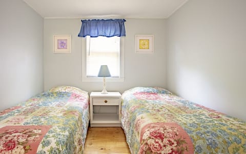 Memory foam beds, desk, iron/ironing board, travel crib