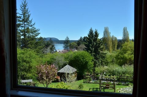 Peekaboo view of the ocean