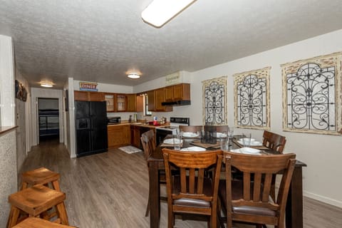 Lots of dining space.  