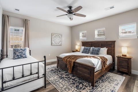 Upper level King bedroom #1 w/ ensuite bath