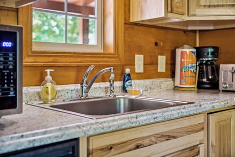 Fuel your mornings with our ready-to-brew coffee bar & full kitchen setup.