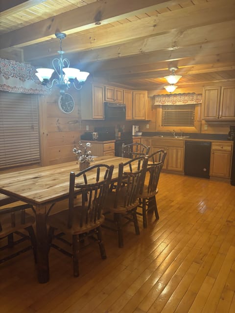 Gather and prepare your families meals in a full size kitchen.