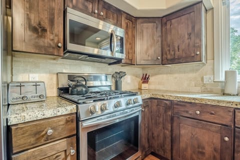 Spacious enough for prepping meals, snacks, or cocktails.