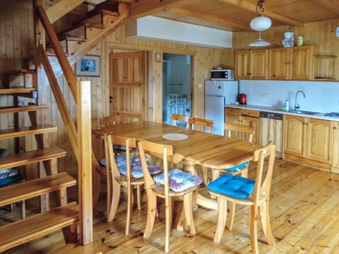 Dining area. The kitchen and dining room.