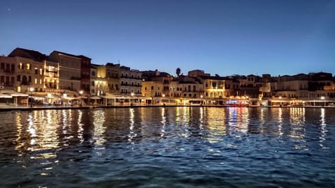 Town/city in general. Chania old harboor