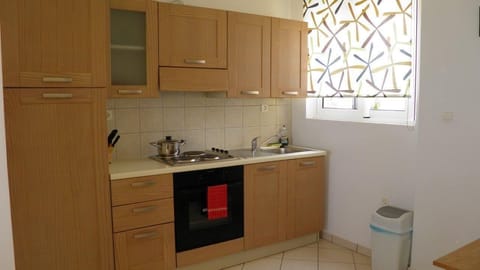 Blue Villa I the kitchen