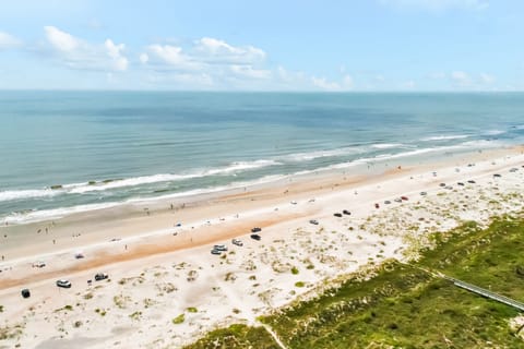 On the beach