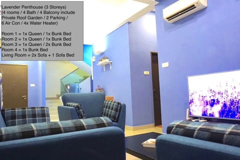 Living room | TV, DVD player, table tennis