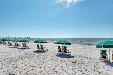 On the beach